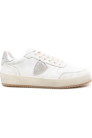 Philippe model Sneakers, male, , Size: 9 US Front Lace Sneakers with Logo