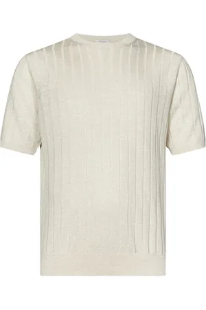 Boglioli T-Shirts, male, , Size: M Short-Sleeved Crewneck Sweater