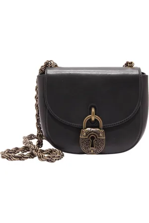 Moschino Cross Body Bags, female, , Size: ONE SIZE Couture leather shoulder bag