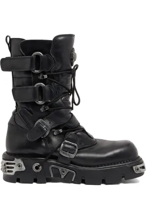 Paco rabanne Lace-up Boots, female, , Size: 6 US Leather Chunky Sole Shoes
