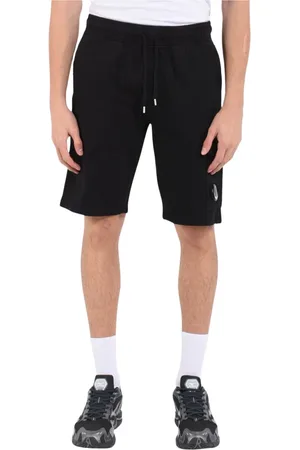 C.P. Company Casual Shorts, male, , Size: L Cargo Bermuda shorts in felpa