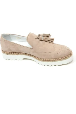 Hogan Loafers, female, , Size: 6 1/2 US Nappine slip-on shoe, Made in Italy