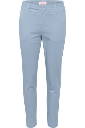 Part Two Chinos, female, , Size: 3XL Faded Denim Straight-Leg Pants
