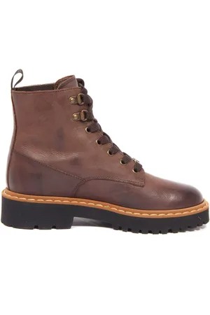 Hogan Lace-up Boots, female, , Size: 6 US Vintage Effect Ankle Boots
