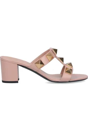 VALENTINO GARAVANI Heeled Mules, female, , Size: 6 US Roman Stud Sandals