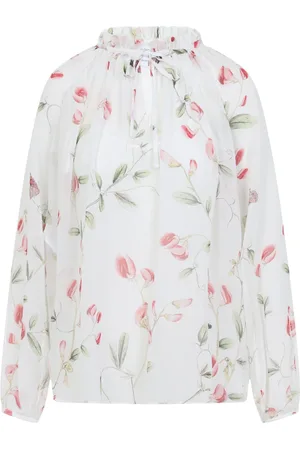Giambattista Valli Blouses, female, , Size: S White Silk Shirt Elegant Style