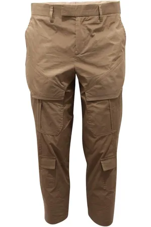 Neil Barrett Slim-fit Trousers, male, , Size: S Milano Loose Fit Cargo Trousers