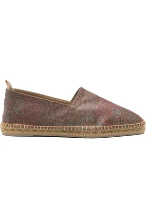 Castaner Espadrilles, male, , Size: 9 US Flat Earth Paisley Print Shoes