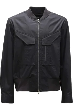 Neil Barrett Bomber Jackets, male, , Size: S Hybrid Bomber Cotton Jacket in