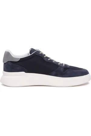 Hogan Sneakers, male, , Size: 7 1/2 US Italian Made Stylish Lace-Up Shoes
