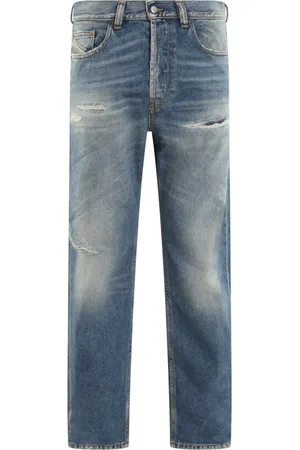 Diesel Slim-fit Jeans, male, , Size: W33 D-Macs Pants for Men