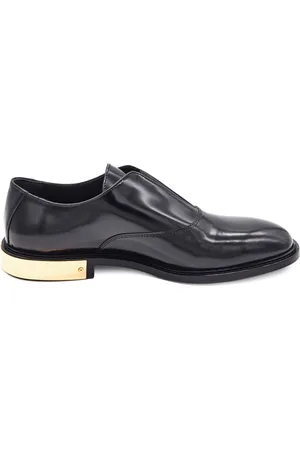 Moschino Business Shoes, male, , Size: 8 US Metal Heel Slip-On Shoe