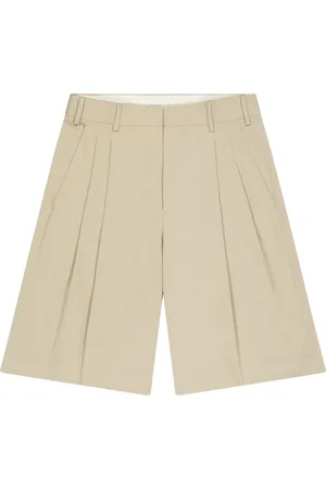 LANEUS Casual Shorts, male, , Size: S Gabardine double pence bermuda