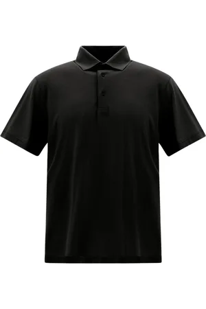 HERNO Polo Shirts, male, , Size: XL Jersey Crepe Polo Shirt