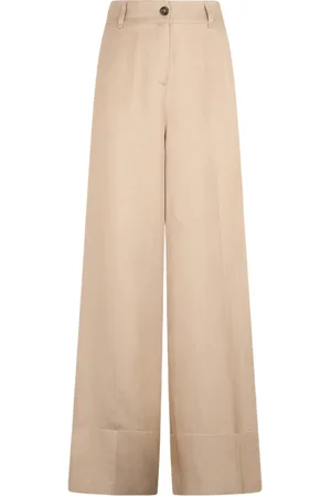 Liu Jo Wide Trousers, female, , Size: L Wide Leg Pants