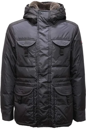 Peuterey Winter Jackets, male, , Size: 3XL Aiptek Jacket with Fur Lining