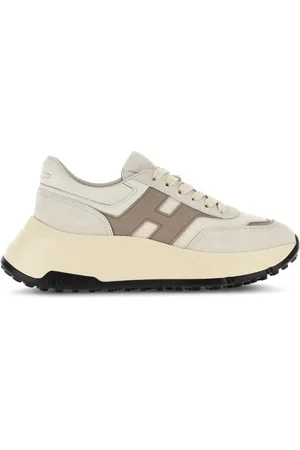 Hogan Sneakers, female, , Size: 9 US Suede Lace-Up Sneakers