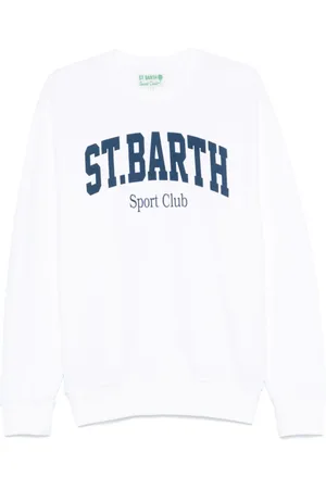 MC2 SAINT BARTH Sweatshirts, male, , Size: M Crew Neck Logo Sweater