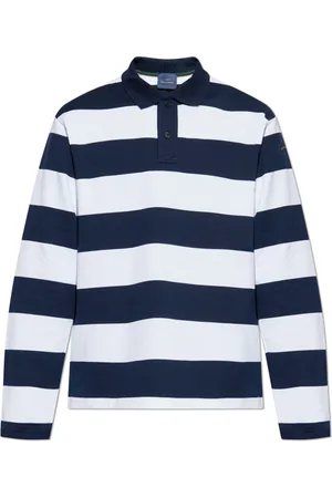 Paul & Shark Polo Shirts, male, , Size: M Long-sleeve polo