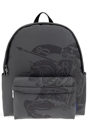 Burberry Backpacks, male, , Size: ONE SIZE Backpack with printed logo
