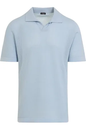 Kiton Polo Shirts, male, , Size: L Classic Polo Shirt for Men