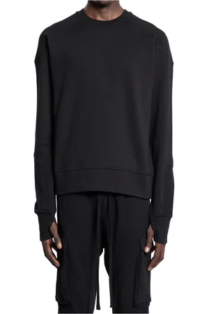 THOM KROM Sweatshirts, male, , Size: L Cotton Crewneck Sweatshirt
