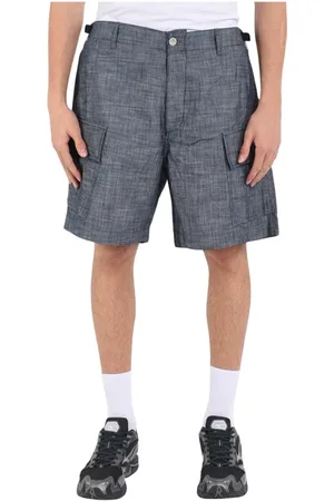C.P. Company Casual Shorts, male, , Size: M Cargo shorts in chambray fabric