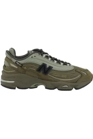 New Balance Sneakers, male, , Size: 11 US Mesh Sneakers with Leather Details