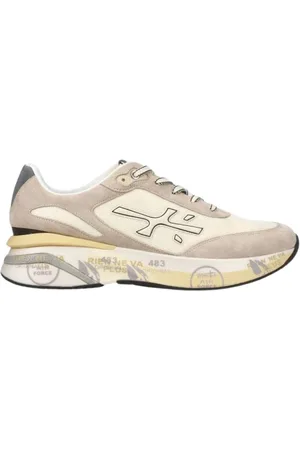 Premiata Sneakers, male, , Size: 11 US Mesh and Suede Sneakers