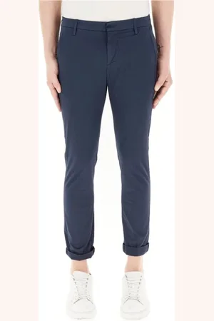 Dondup Cropped Trousers, male, , Size: W34 Gaubert Cotton Pants