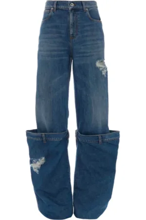 J.W.Anderson Loose-fit Jeans, male, , Size: W30 Light Bucket Jeans