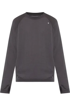 Stone Island Round-neck Knitwear, male, , Size: S Sweater with logo