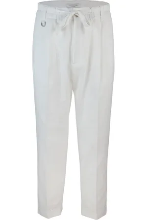 Paolo Pecora Straight Trousers, male, , Size: L Cotton Regular Fit Pants