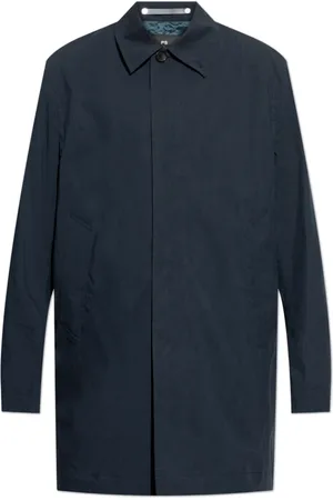 Paul Smith Single-Breasted Coats, male, , Size: M Coat with collar