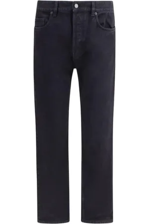 Saint Laurent Straight Jeans, male, , Size: W33 Classic Cotton Straight Fit Jeans