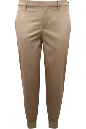 Neil Barrett Slim-fit Trousers, male, , Size: L Slim Low Rise Rib Cuff Trousers
