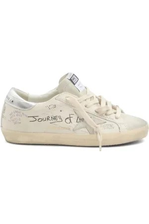 Golden Goose Sneakers, female, , Size: 8 US Super Star Leather Suede Sneakers
