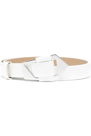 D.EXTERIOR Belts, female, , Size: S Leather Belt with Strap Closure