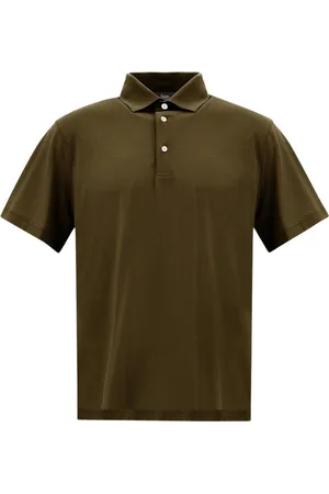 HERNO Polo Shirts, male, , Size: 2XL Jersey Crepe Polo Shirt