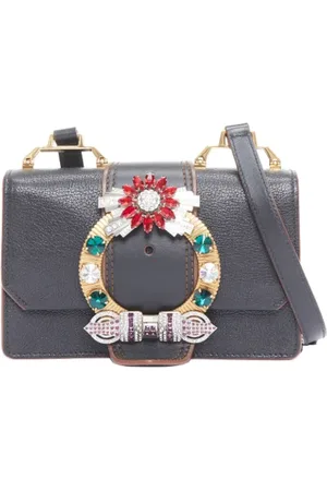 Miu Miu Pre-owned Cross Body Bags, female, , Size: ONE SIZE Pre-owned Leather shoulder-bags