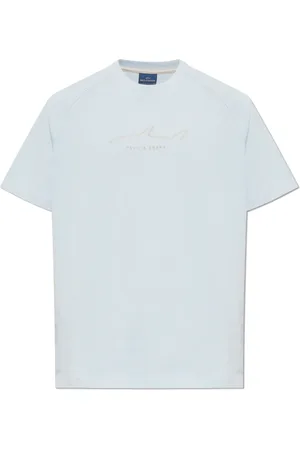 Paul & Shark T-Shirts, male, , Size: L T-shirt with embroidered logo