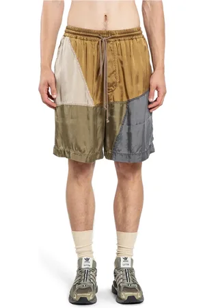 SONG FOR THE MUTE Casual Shorts, male, , Size: M Patchwork Elasticated Shorts