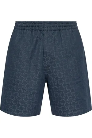Givenchy Casual Shorts, male, , Size: W31 Monogram Textured Shorts Elasticated Waist