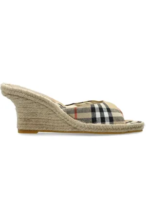Burberry Wedges, female, , Size: 7 1/2 US Wedge sandals Mews