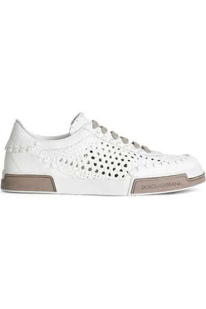 Dolce & Gabbana Sneakers, male, , Size: 8 US Lace-Up Rubber Sole Shoes