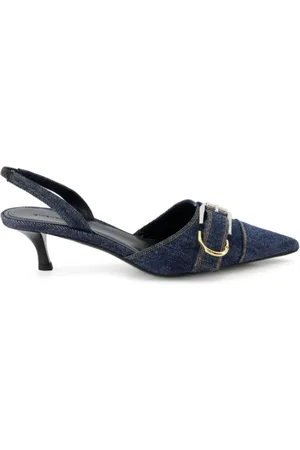 Givenchy Pumps, female, , Size: 7 US Slingback Kitten Heel Shoes