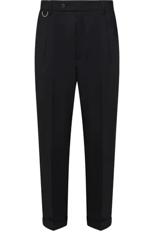 LOW BRAND Suit Trousers, male, , Size: W30 Slim-Fit Wool Trousers