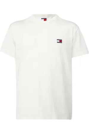 Tommy Hilfiger T-Shirts, male, , Size: M Cotton Short Sleeve Logo T-Shirt
