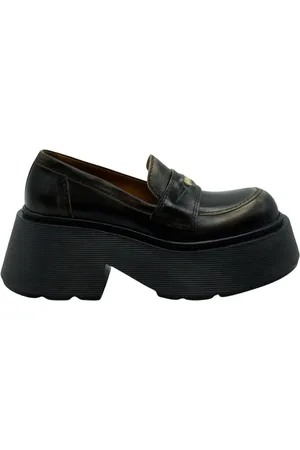 vic matiè Loafers, female, , Size: 11 US Pennyloafer Stripy in Dark