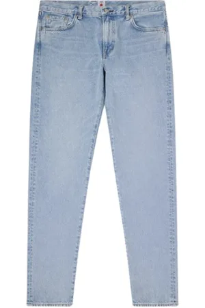 Edwin Straight Jeans, male, , Size: W31 Regular Tapered Pure Indigo Denim Jeans